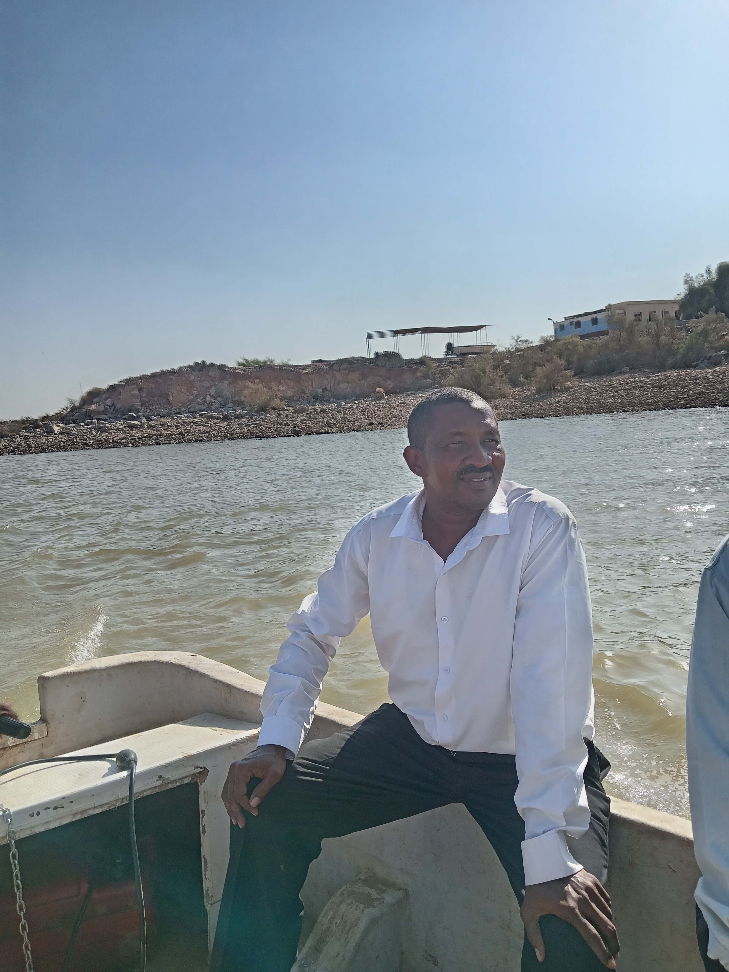 زيارة الامين العام بحيرة السد